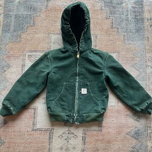 Carhartt Hunter Green Distressed 2006 Coat